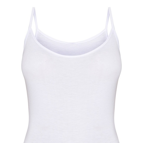 White Cami Bodysuit - Picture 4 of 7